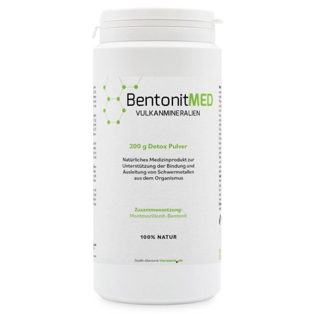 BentonitMED 200 capsule detox, dispositivo medico con certificato CE