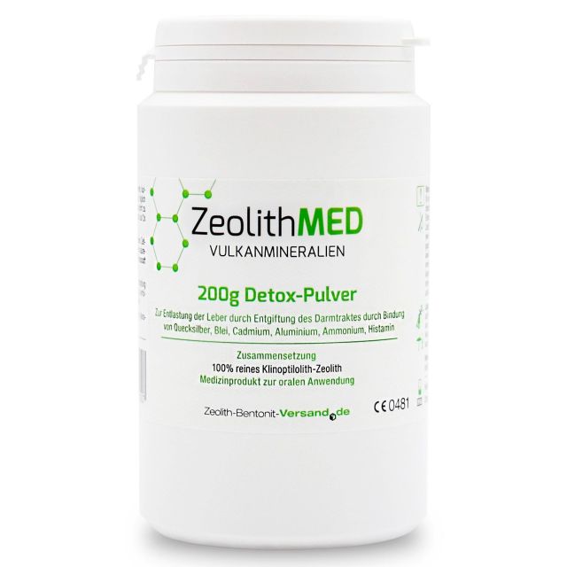 Zeolite MED Detox-Polvere 200g, Dispositivo medico