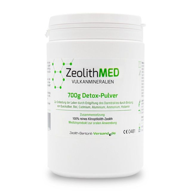 Zeolite MED Detox-Polvere 700g, Dispositivo medico