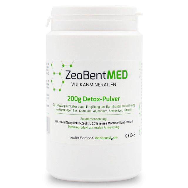 ZeoBentMED Detox-Polvere 200g, Dispositivo medico