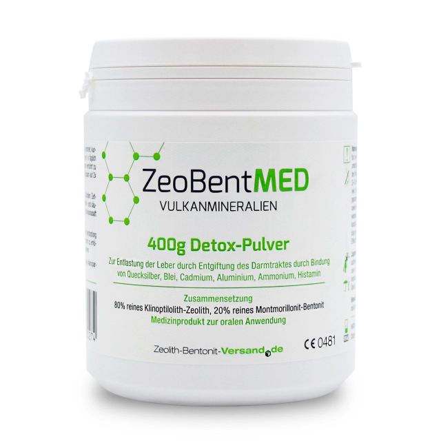 ZeoBentMED Detox-Polvere 400g, Dispositivo medico