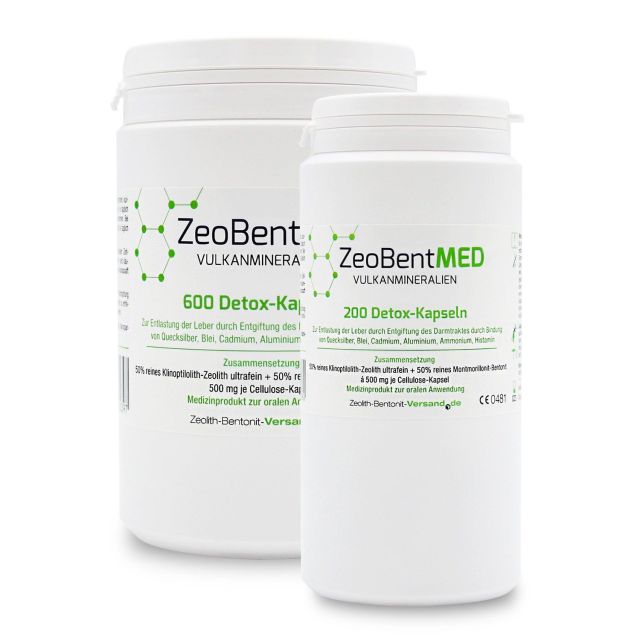 ZeoBentMED 800 Detox-Capsule, Dispositivo medico